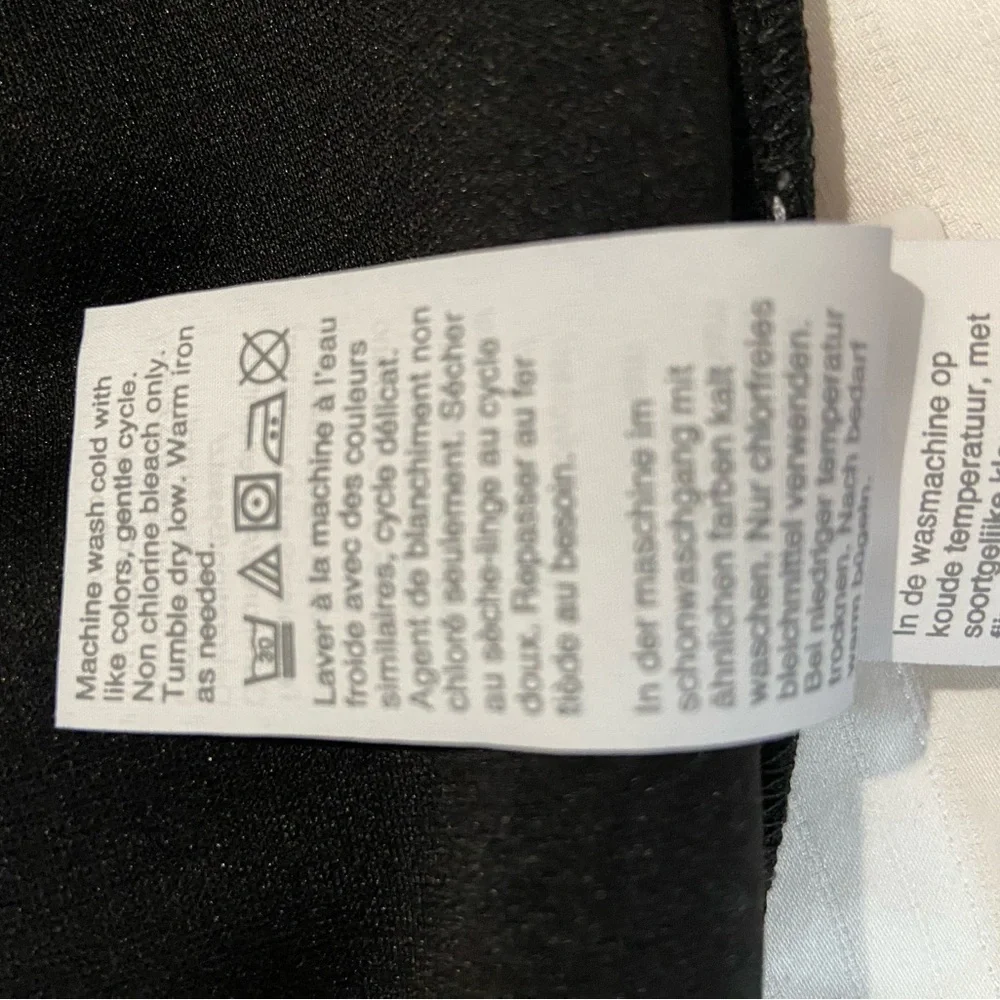 Madewell Texture & Thread Black Wide Leg Tie Back Jumpsuit - Picture 7 of 7